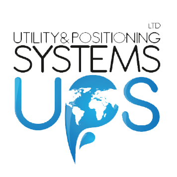 شعار UPS للمساحة وتحديد المواقع Utility and Positioning Systems — عميل كريفي سوفت