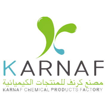 شعار مصنع كرنف للمنتجات الكيميائية KARNAF — عميل كريفي سوفت للتصنيع